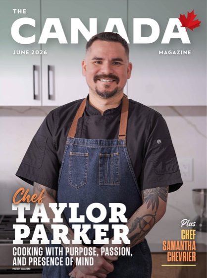 The June 2026 Food & Beverage cover: Chef Taylor Parker