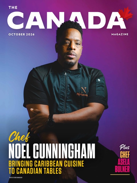 The October 2026 Food and Beverage cover of The Canada Magazine